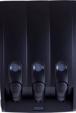 Aquathof, Zeepdispenser, Mat Zwart, 3 Kamer, 3 Reservoirs, 3x350ml, Hangend, Wandmontage 16 Aquathof, Zeepdispenser, Mat Zwart, 3 Kamer, 3 Reservoirs, 3x350ml, Hangend, Wandmontage -Badkamer Kast Winkel 810x1200 2