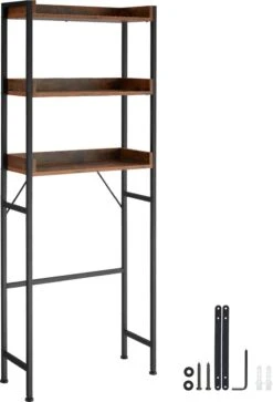 Tectake - Badkamerrek Seattle - Industrial Dark - 404435