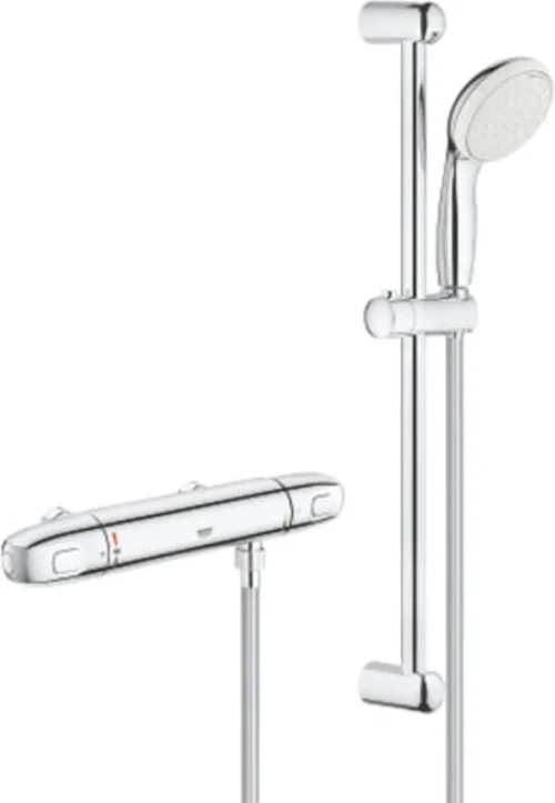 GROHE Grohtherm 1000 Thermostatische Douchekraan - 12 Cm - Chroom - 34153004