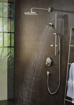 Hansgrohe Raindance Select S Doucheset 120 3jet PowderRain Met Unica'S Puro Glijstang 65 Cm Chroom -Badkamer Kast Winkel 848x1200 17