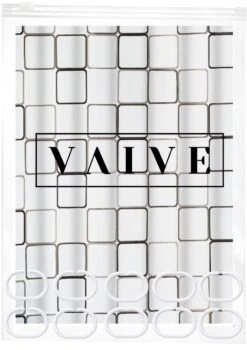 VAIVE Douchegordijn 180x200 - Anti Schimmel - Douchegordijnen -Badkamer Kast Winkel 848x1200 8