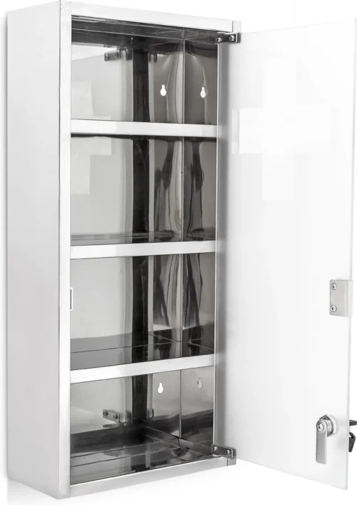 Relaxdays Medicijnkastje Rvs - Met Slot - Afsluitbare Medicijnkast - Hangend - Badkamer 12 Relaxdays Medicijnkastje Rvs - Met Slot - Afsluitbare Medicijnkast - Hangend - Badkamer -Badkamer Kast Winkel 849x1200 5