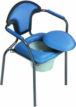 Toiletstoel Blauw Met Comfortabele Zitting En Emmer Met Deksel - Postoel 15 Toiletstoel Blauw Met Comfortabele Zitting En Emmer Met Deksel - Postoel -Badkamer Kast Winkel 851x1200 2