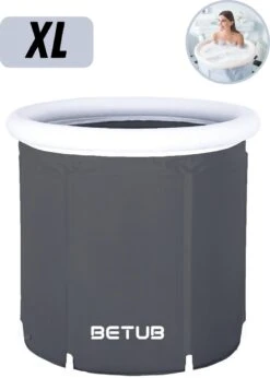 BETUB Zitbad Opvouwbare Badkuip Folding Bath Bathtub – Zit Zwembad – Ijsbad – Warm Bad – Ontspanning – Voor Onder De Douche – Tuin - Balkon Incl. Zitkussen -Badkamer Kast Winkel 857x1200 4