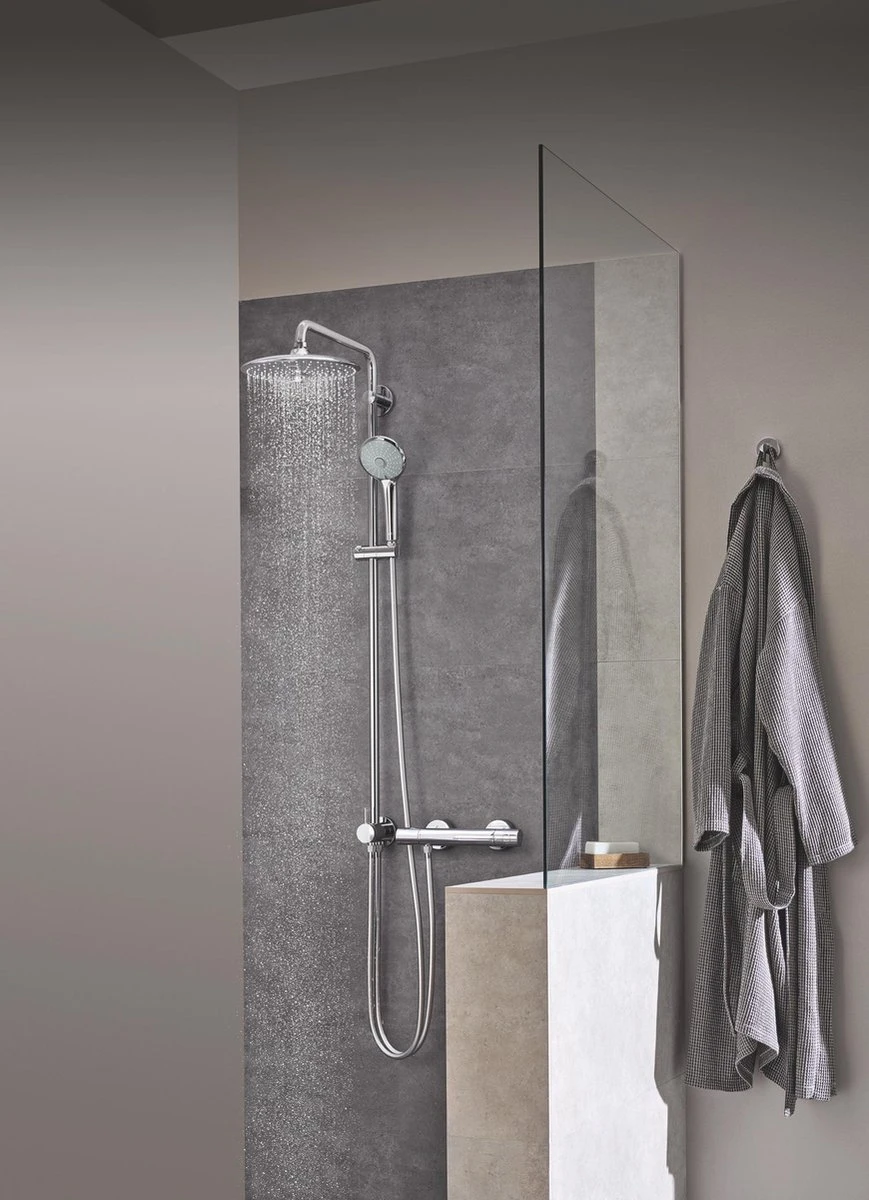 GROHE Euphoria Regendouche - ø 26 Cm - Zonder Thermostaat - Chroom 4 GROHE Euphoria Regendouche - ø 26 Cm - Zonder Thermostaat - Chroom - Afbeelding 4