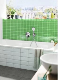 Hansgrohe Crometta 100 Vario Handdouche - Wit / Chroom -Badkamer Kast Winkel 872x1200 2