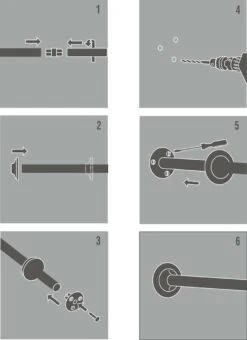 Sealskin Rondalux Douchegordijnstangset Wit -Badkamer Kast Winkel 872x1200 6