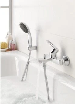 GROHE QuickFix Vitalio Start 100 Waterbesparende Douchekop - Ø 10 Cm - EcoJoy - 2 Straalstanden -Badkamer Kast Winkel 874x1200 3