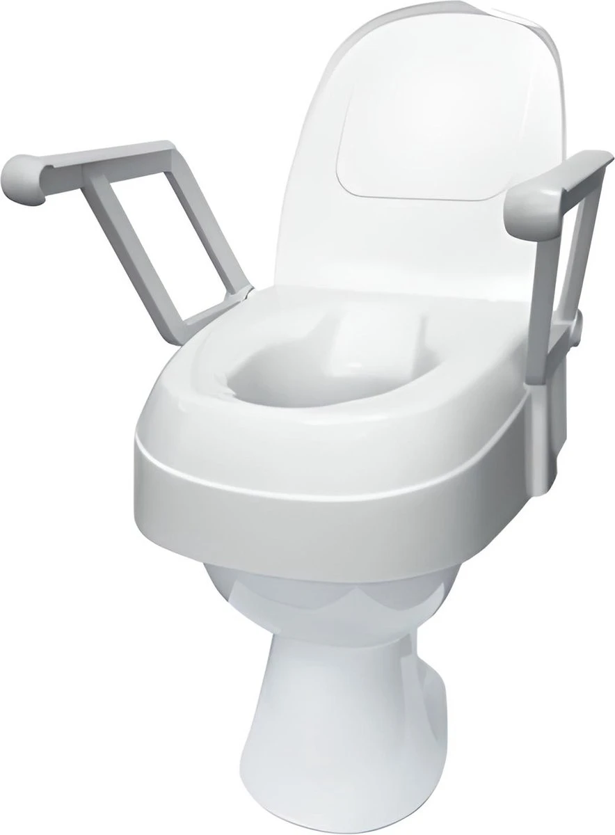 Drive Toiletverhoger Tse 120 Met Deksel En Armleuningen - Hoogte Verstelbaar 1 Drive Toiletverhoger Tse 120 Met Deksel En Armleuningen - Hoogte Verstelbaar
