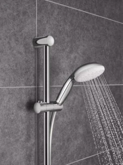 GROHE New Tempesta Doucheset - 60cm - ø 10 Cm - 1 Straalstand - Chroom - 27924001 -Badkamer Kast Winkel 899x1200 18