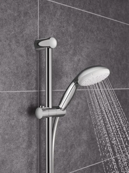 GROHE New Tempesta Doucheset - 60cm - ø 10 Cm - 1 Straalstand - Chroom - 27924001 -Badkamer Kast Winkel 899x1200 18