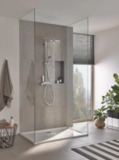 GROHE QuickFix Vitalio Joy 310 Regendouche - CoolTouch - Met Planchet - ø 31 Cm - Chroom 23 GROHE QuickFix Vitalio Joy 310 Regendouche - CoolTouch - Met Planchet - ø 31 Cm - Chroom -Badkamer Kast Winkel 899x1200 19