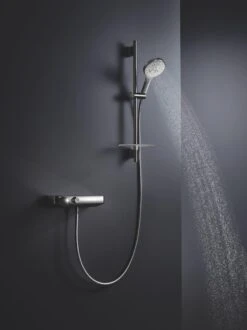GROHE Rainshower SmartActive 130 Glijstangset - 60 Cm - Met Zeepschaal - Chroom - 26575000 -Badkamer Kast Winkel 899x1200 34