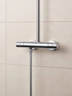 GROHE QuickFix Vitalio Start 250 Regendouche - □ 25 Cm - Vierkant - Met Thermostaatkraan - Chroom 26 GROHE QuickFix Vitalio Start 250 Regendouche - □ 25 Cm - Vierkant - Met Thermostaatkraan - Chroom -Badkamer Kast Winkel 900x1200 35