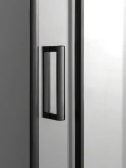 Merkloos Douchecabine Vierkant - 90x90x200cm 6 Mm - Nano Anti Kalk Veiligheidsglas - Zwart Aluminium Omlijsting -Badkamer Kast Winkel 900x1200 37