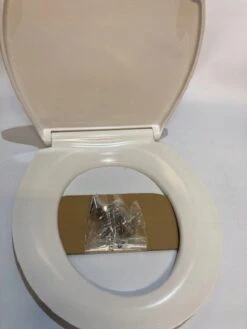 Sanitary WC-bril Met Print - Kunstof - Softcolse - RVS Schanieren - Afklikbaar -Badkamer Kast Winkel 900x1200 60