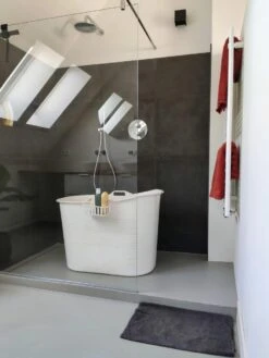 Zitbad Voor Volwassenen - Bath Bucket - Wit - 200L -Badkamer Kast Winkel 900x1200 73