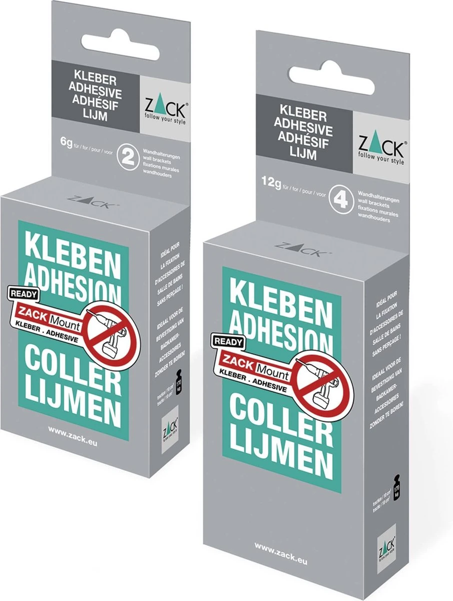ZACK Zackmount - Montagelijm 6 Gram 2 ZACK Zackmount - Montagelijm 6 Gram - Afbeelding 2