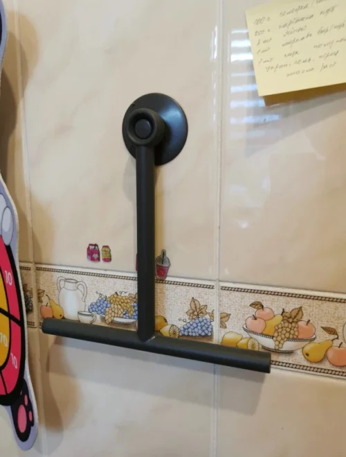 Douche Wisser Met Zuignap - Zwart - Raam Wisser - Raam Trekker - Badkamer Trekker - Badkamer Wisser -Badkamer Kast Winkel 910x1200