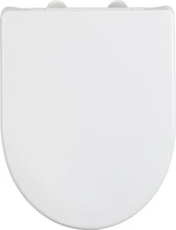 WENKO WC Bril Sindia - Wit Duroplast - Easy-Close Sluiting - Fix-Clip Bevestiging In RVS - Belastbaar Tot 300 Kg - Toiletbril - Toiletzitting -Badkamer Kast Winkel 919x1200 1