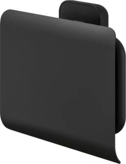 Tiger Carv - Toiletrolhouder Met Klep - Zwart -Badkamer Kast Winkel 925x1200