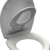 SCHÜTTE WC-Bril 82940 FAMILY WHITE - Duroplast - Soft Close - Afklikbaar - Geïntegreerde Kinderzitting - Gelakt - Wit
