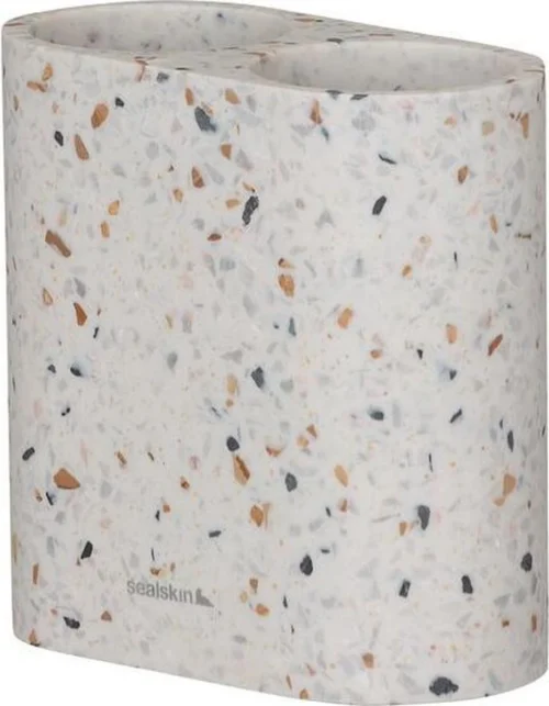 Sealskin Blend Tandenborstelhouder Dubbel Vrijstaand - Terrazzo -Badkamer Kast Winkel 933x1200 2