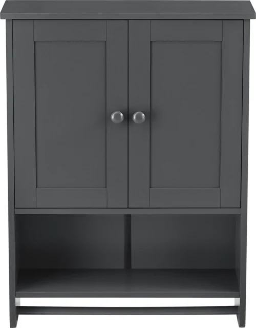 Badkamerkast Steyr Voor Wandmontage 65x48,7x14,5 Cm Donkergrijs -Badkamer Kast Winkel 938x1200 2