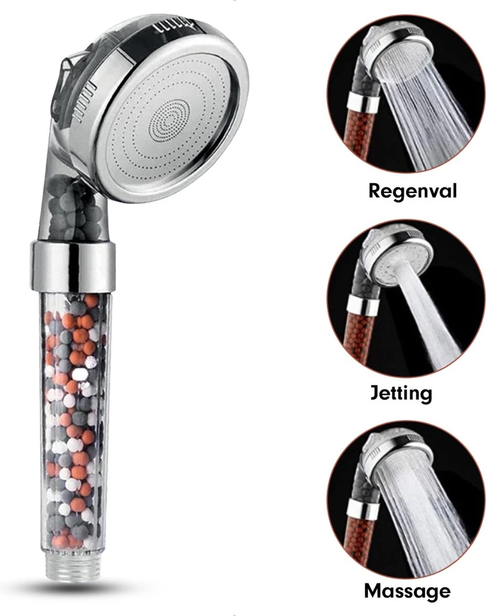 Imperatoris | Ionische Douchekop - Waterbesparend – Met Hoge Druk En Filter – Regendouche 8 Imperatoris | Ionische Douchekop - Waterbesparend – Met Hoge Druk En Filter – Regendouche - Afbeelding 8