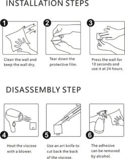 Merkloos Handdoekhaakjes - 3 In 1 Handdoekhaak - Wandhaak - Muurhaak - Zwart -Badkamer Kast Winkel 948x1200 1