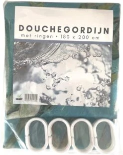 3BMT Douchegordijn Design - Amandelbloesem Van Gogh - 180 X 200 Cm - Met Ringen -Badkamer Kast Winkel 953x1200 2