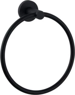 Merkloos Handdoekring Zwart - Handdoekrek Zwart - Badkamer Accessoires - Eenvoudig Te Monteren 6 Merkloos Handdoekring Zwart - Handdoekrek Zwart - Badkamer Accessoires - Eenvoudig Te Monteren -Badkamer Kast Winkel 956x1200