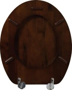 Plieger Classic Toiletbril – Wc Bril Massief Hout Noten – Wc Brillen Met Deksel – Met Bevestigingsset -Badkamer Kast Winkel 962x1200 8