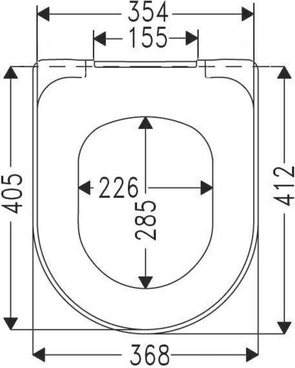 Villeroy & Boch Toiletbril O.Novo 3 Villeroy & Boch Toiletbril O.Novo - Afbeelding 3