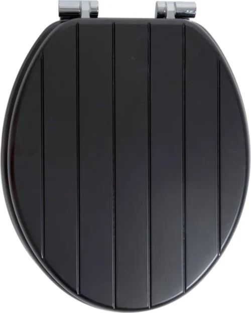 Aquavive Wc Bril - Nice - MDF - Zwart