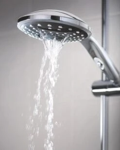 SCHÜTTE Niagara Handdouche - Douchekop Ø 15 Cm - 5 Standen - Watervaluitloop - Waterstop - Chroom -Badkamer Kast Winkel 967x1200 2