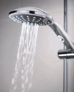 SCHÜTTE Niagara Handdouche - Douchekop Ø 15 Cm - 5 Standen - Watervaluitloop - Waterstop - Chroom -Badkamer Kast Winkel 967x1200 3