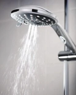 SCHÜTTE Niagara Handdouche - Douchekop Ø 15 Cm - 5 Standen - Watervaluitloop - Waterstop - Chroom -Badkamer Kast Winkel 967x1200 4