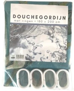 3BMT Douchegordijn Design - Amandelbloesem Van Gogh - 180 X 200 Cm - Met Ringen -Badkamer Kast Winkel 972x1200 5