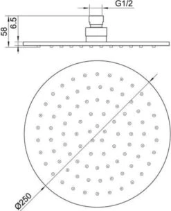 Ben Promo Hoofddouche - 20 Cm - Kunststof - Chroom - Douchekop -Badkamer Kast Winkel 976x1200 1
