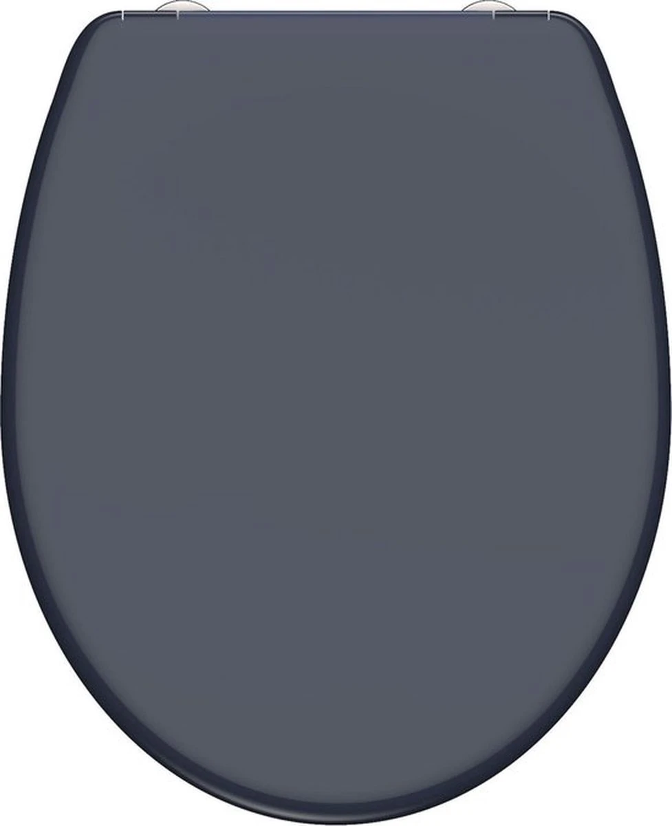 SCHÜTTE WC-Bril 82304 ANTHRAZIT - Duroplast - Soft Close - Afklikbaar - RVS-Scharnieren - Gelakt - Antraciet 1 SCHÜTTE WC-Bril 82304 ANTHRAZIT - Duroplast - Soft Close - Afklikbaar - RVS-Scharnieren - Gelakt - Antraciet