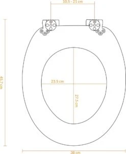Casaria Wc-bril Met Deksel Sluitingsmechanisme Toiletzitting MDF Zwart 17 Casaria Wc-bril Met Deksel Sluitingsmechanisme Toiletzitting MDF Zwart -Badkamer Kast Winkel 981x1200 8