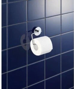 WENKO Vacuum-Loc Toiletrolhouder Milazzo Chroom - WC Rolhouder - Bevestigen Zonder Boren -Badkamer Kast Winkel 992x1200